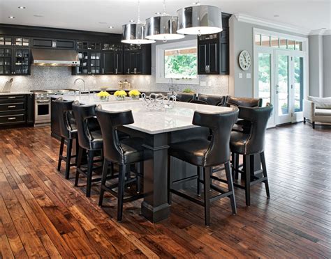 Modern Kitchen Island Designs With Seating