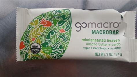 Tried It Tuesday Review Of Gomacro Bars The Indefatigable Iron Rogue