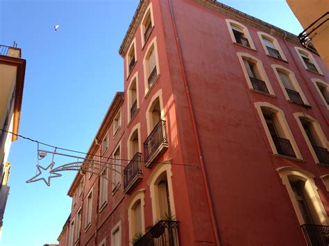 Perpignan Architecture In The South Of France At Rue Des 3 Journees