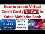 Virtual Credit Card With Bank Account