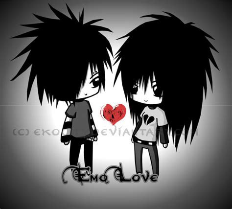 Black Emo Heart Inspirationn Love Image 208670 On