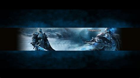 Template Banner Blue Gaming Background Kalehceoj