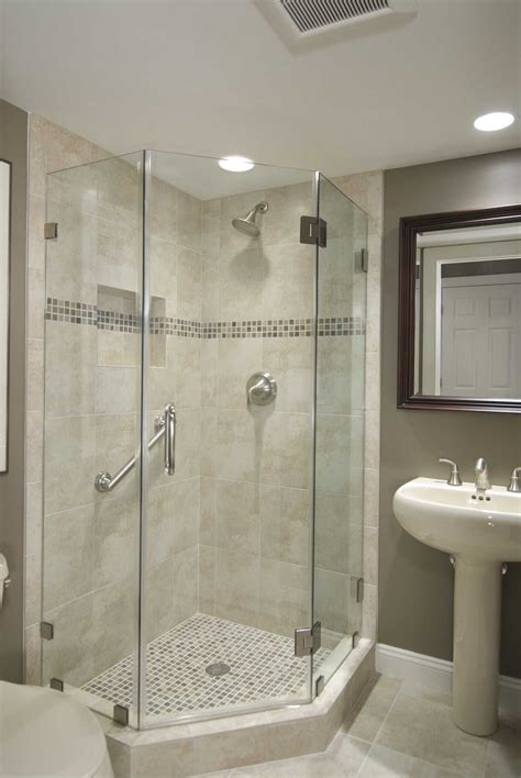 corner shower bathroom layout