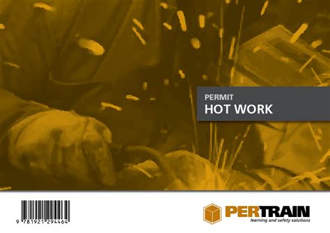 Hot Work Permit Book Pertrain Pty Limited