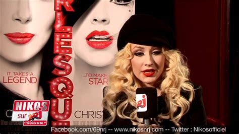 Christina Aguilera Burlesque Interview Partie 1 Le 69 Nrj Youtube