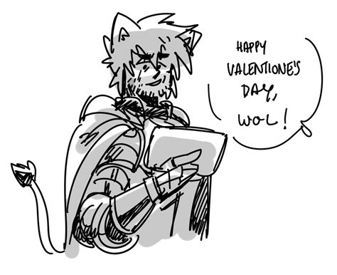 Ffxiv Wolgraha Valentines Valention ̗̀cig ̖́ の漫画
