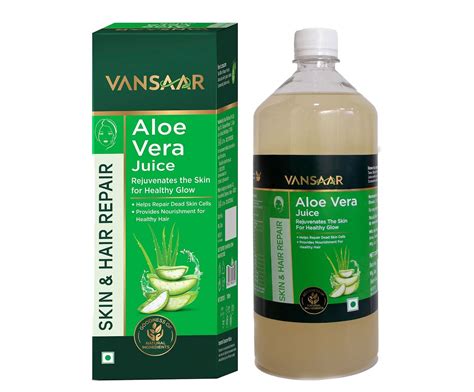 Baidyanath Vansaar Aloe Vera Juice For Glowing Skin Healthy Hair