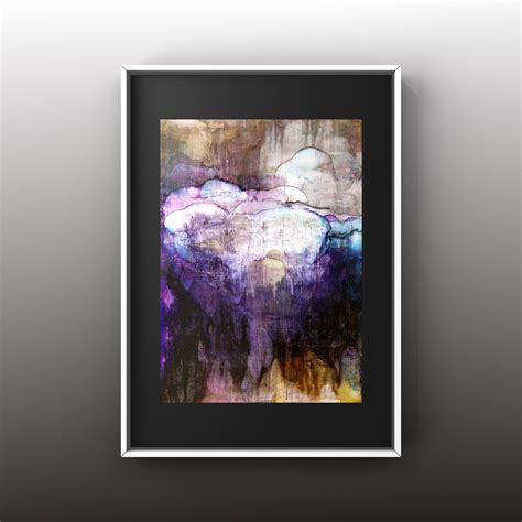Original Art Alcohol Ink Abstract Painting Contemporary Art Etsy