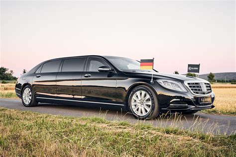 Klassen Based On Mercedes Benz Maybach S 650 State Limousine Armored
