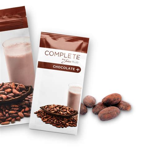 Chocolate, café latte, vanilla, greenberry, and strawberry. Complete Nutrition Chocolate Shake Combi Box - JuicePlus+
