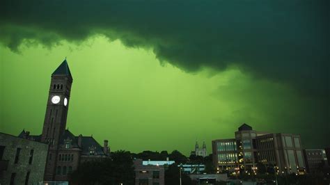 Green Sky Sioux Falls Youve Never Seen Pictures Like This Before