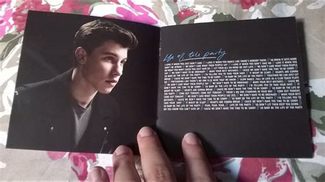 Unboxing Cd Shawn Mendes Handwritten Revisited Youtube