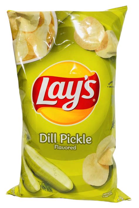 Lays Dill Pickle Flavored Potato Chips 775 Oz Lays Ebay