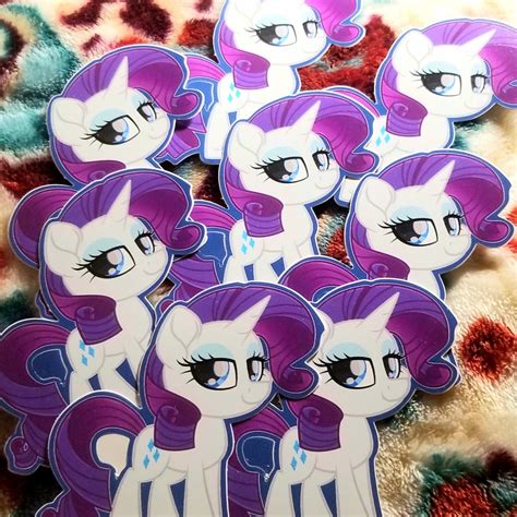 My Little Pony Individual G4 Character Stickers Etsy