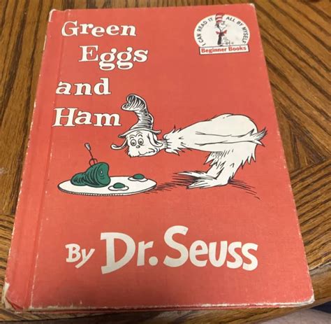 vintage green eggs and ham by dr seuss 1960 book club 1st edition hardcover 1 99 picclick