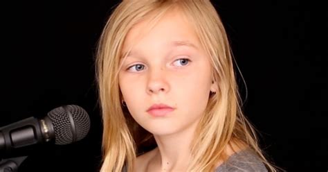 Talented 11 Year Old Girl Sings A Beautiful Version Of “sound Of