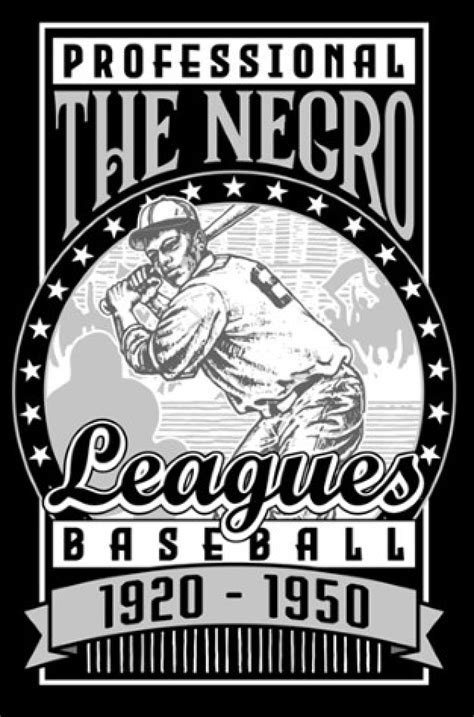 The History Of Negro League Baseball Moneyball Sportswear