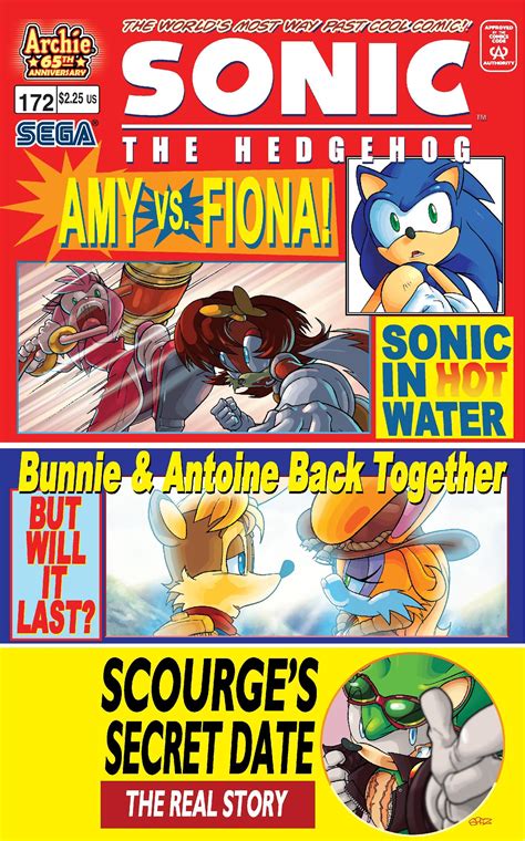 Archie Sonic The Hedgehog Issue 172 Sonic News Network Fandom