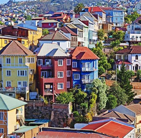 Colorful Houses Valparaiso Chile Play Jigsaw Puzzle For Free At
