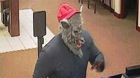 Man Wearing Wolf Mask Robs Dekalb Bank Abc7 Chicago