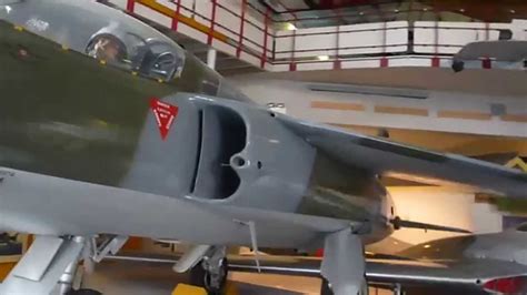 Folland Gnat Mk1 Jet Aircraft At Southampton Youtube
