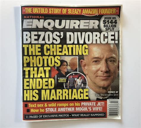 Jeff Bezos Accuses National Enquirer Of Extortion Over Threat To Publish Naked Photos Of Amazon