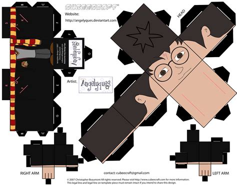 9 Awesome Papercraft Harry Potter Freedom
