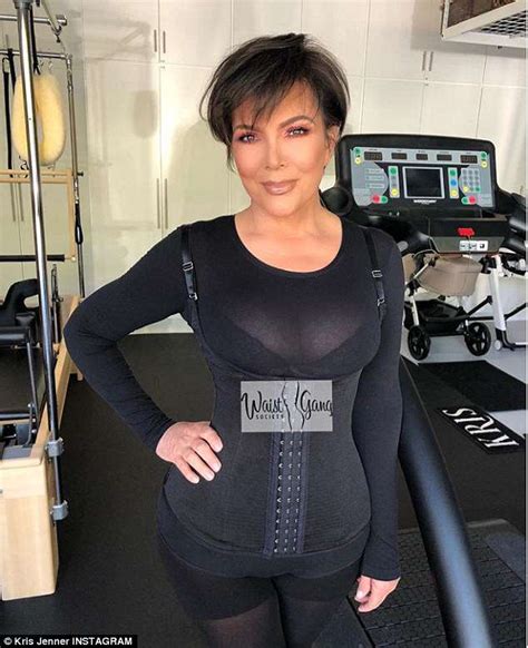 Kris Jenner Tries To Divert Attention From Kanye By Wearing Sheer Top Daily Mail Online