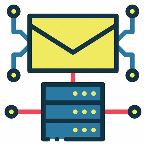 Mail Server Email Network Smtp Icon Download On Iconfinder