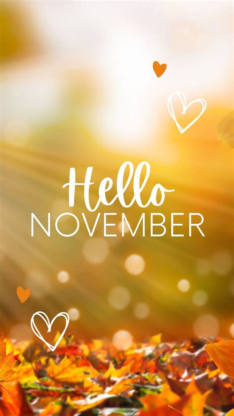 Hello November Design November Wallpaper Hello November Wallpaper