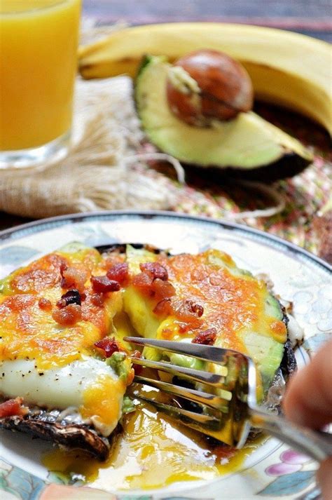 Whether For Breakfast Or Dinner These Egg Cheese And Avocado Stuffed