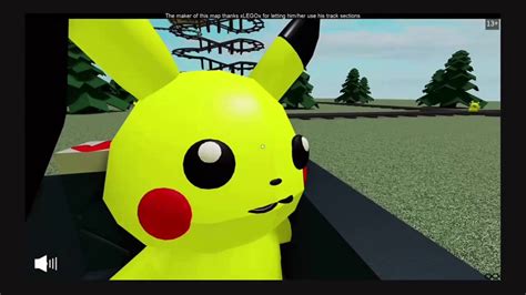 Roblox Lets Play Pikachu Kart Ride Youtube