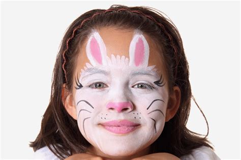 Following are a few examples from bunny rabbit face paint that you can make a reference or example to make template. 15 Creative Face Painting Ideas For Kids
