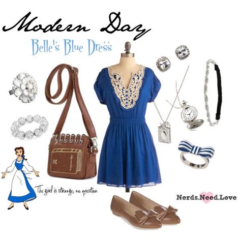 Modern Day Belle By Nerds Need Love On Polyvore Disney Inspired
