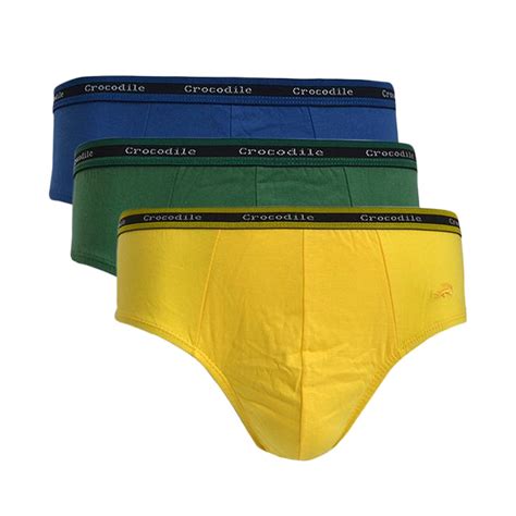 Jual Crocodile Underwear 521 241 Briefs Celana Dalam Pria Multicolor