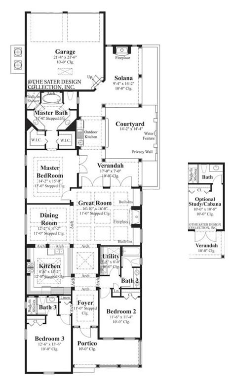 45 House Plan Inspiraton House Plans For Narrow Lots With 3 Car Garage