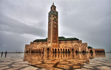 Hassan Ii Mosque Hd Wallpapers And Backgrounds