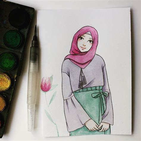 Sükut U Lisan Selameti İnsan 3d Character Animation Hijab Drawing