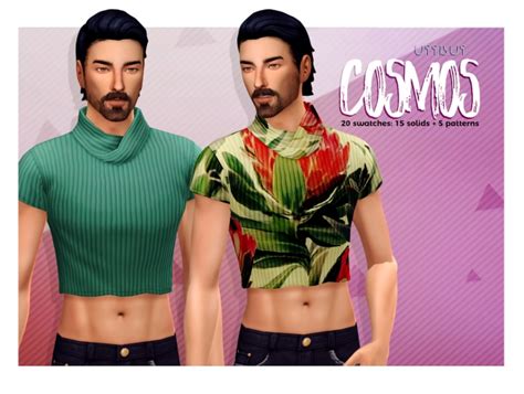 Cosmos Cowled Crop Top At Viiavi Sims 4 Updates