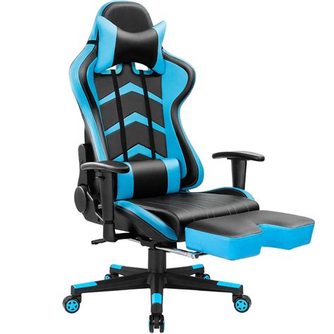 Akracing masters series pro luxury xl gaming office adjustable chair red. Furmax Gaming Chair High Back Racing Chair, Ergonomic Swivel Computer Chair Executive Leather ...