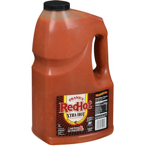 Frank S Redhot 1 Gallon Xtra Hot Cayenne Sauce