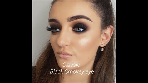 Classic Black Smokey Eye Tutorial Youtube