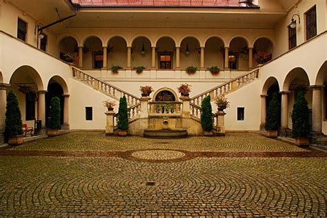 The jagiellonian university is a research university founded in 1364 by casimir iii the great in kraków. Jagiellonian University courtyard in Krakow, Poland ...