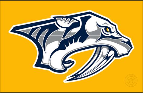 Team roster, salary, cap space and daily cap tracking for the nashville predators nhl team and their respective ahl team. Nashville Predators Jersey Logo - National Hockey League ...