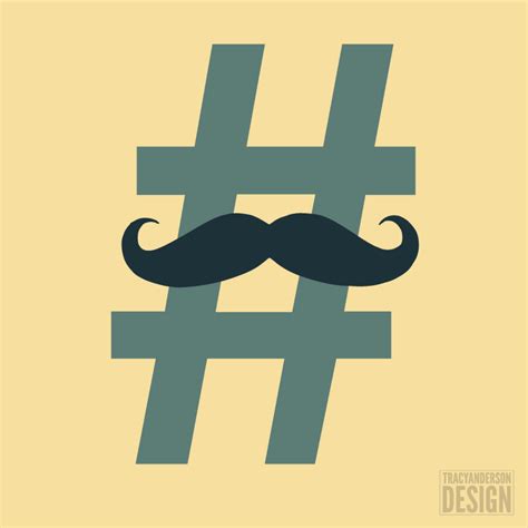 Hashtag Graphic Design Vector Funny Typography Flat Design