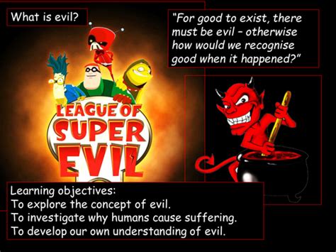 Evil And Suffering By Stevemills Teaching Resources Tes