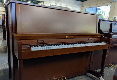 Baldwin Upright In Satin Walnut 104510 Dc Piano Company