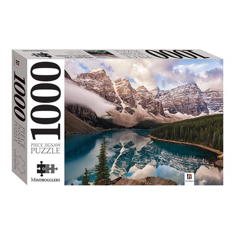 Moraine Lake Alberta Canada 1000 Piece Jigsaw Puzzle A B Snell And Son