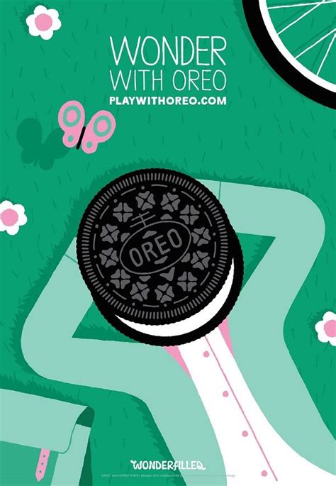 Oreos Beautiful And Vibrant Illustrated Ads Bring The Concept Of Play To