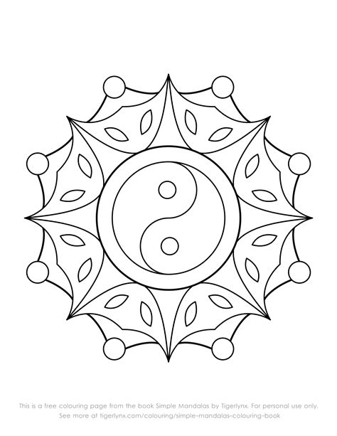 20+ ninja hattori colouring pages. New Free Yin Yang Mandala Colouring Page